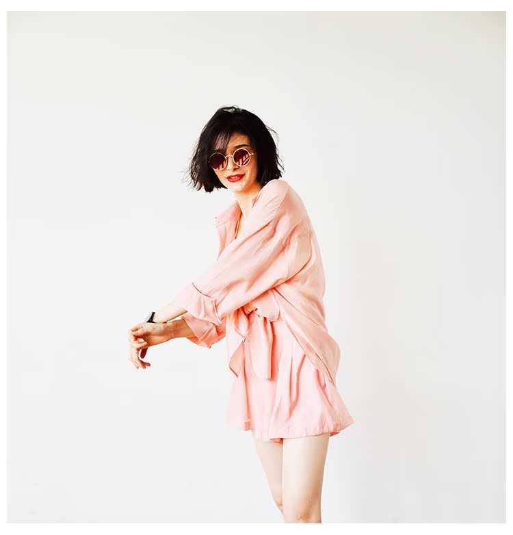 Tencel Sunscreen Casual Suit for Women Trendy Brand Fashion Casual Suit for Women Personality Trendy Slimming Stylish Suit