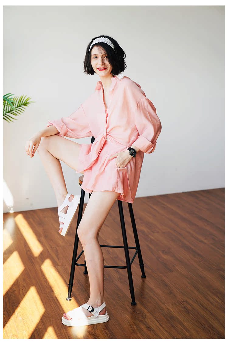 Tencel Sunscreen Casual Suit for Women Trendy Brand Fashion Casual Suit for Women Personality Trendy Slimming Stylish Suit