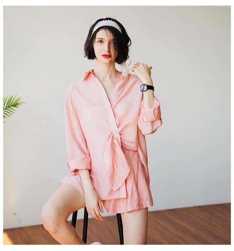 Tencel Sunscreen Casual Suit for Women Trendy Brand Fashion Casual Suit for Women Personality Trendy Slimming Stylish Suit