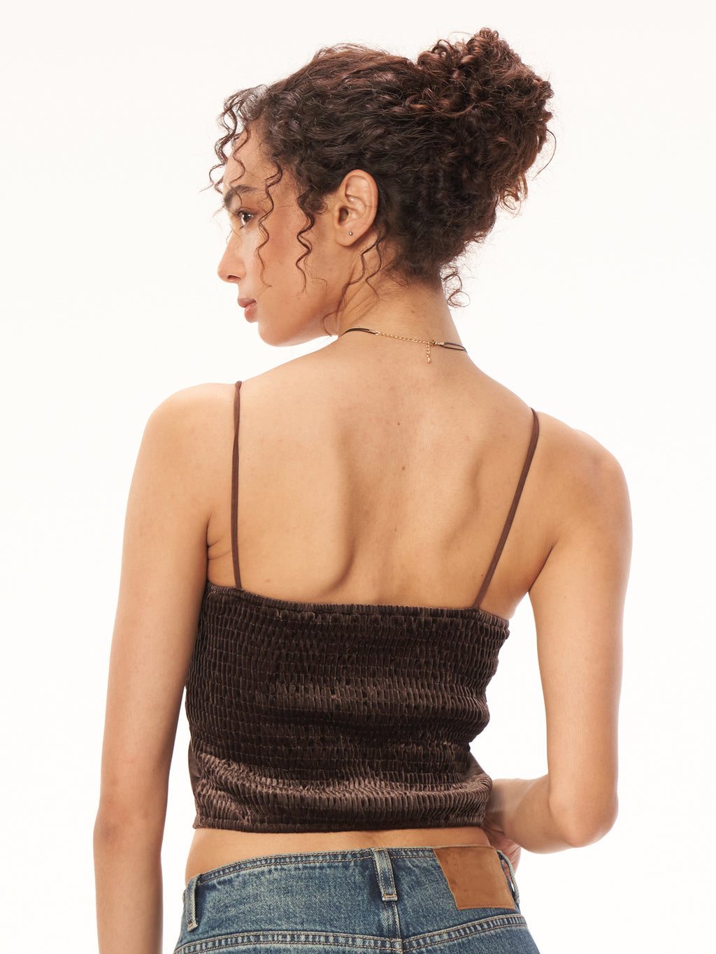 Elegant Velvet Camisole Top