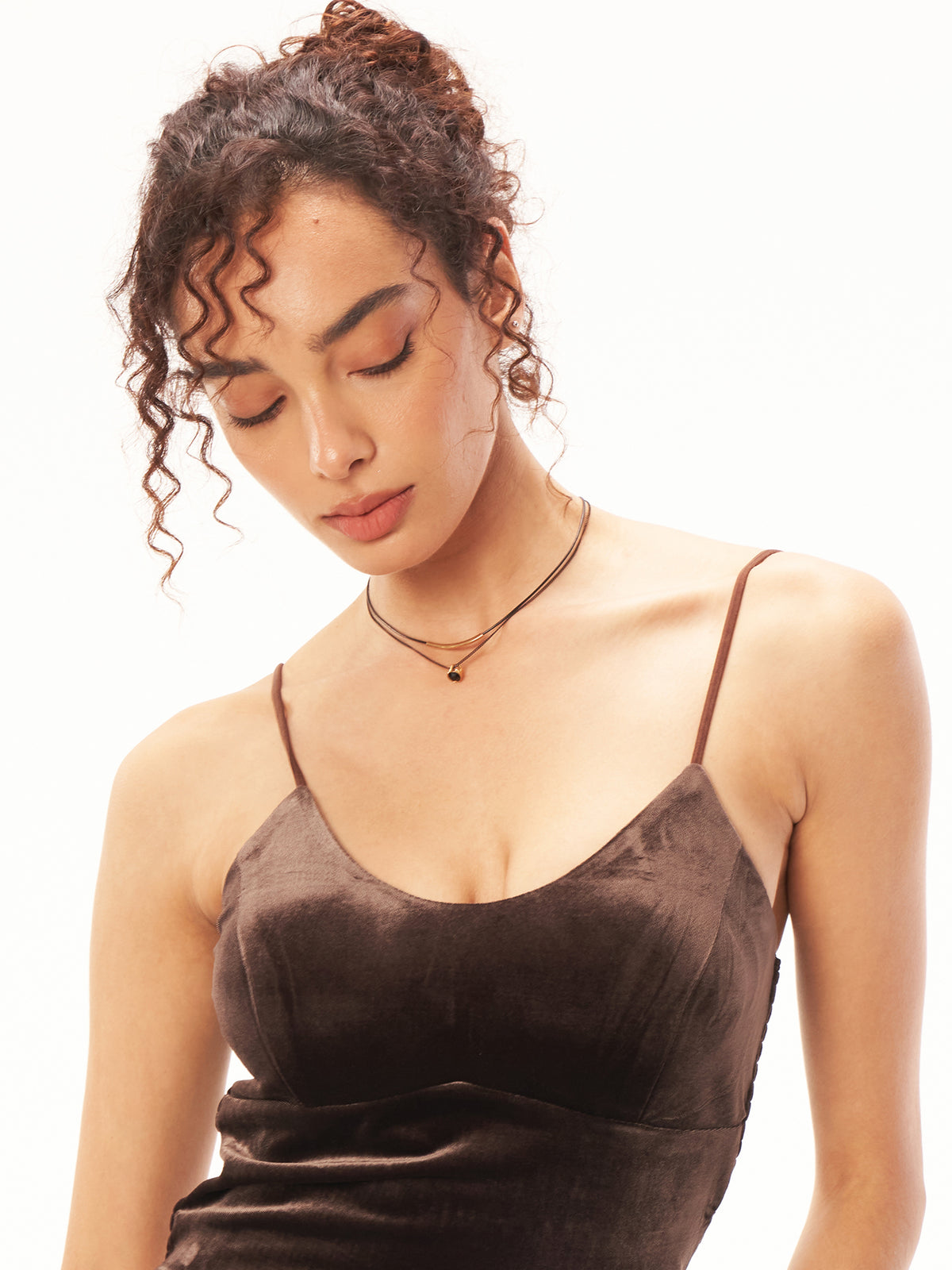 Elegant Velvet Camisole Top