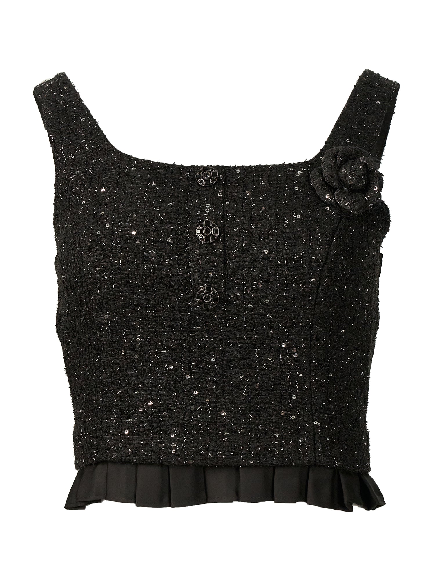 Fitted Simple Grey Tank Top