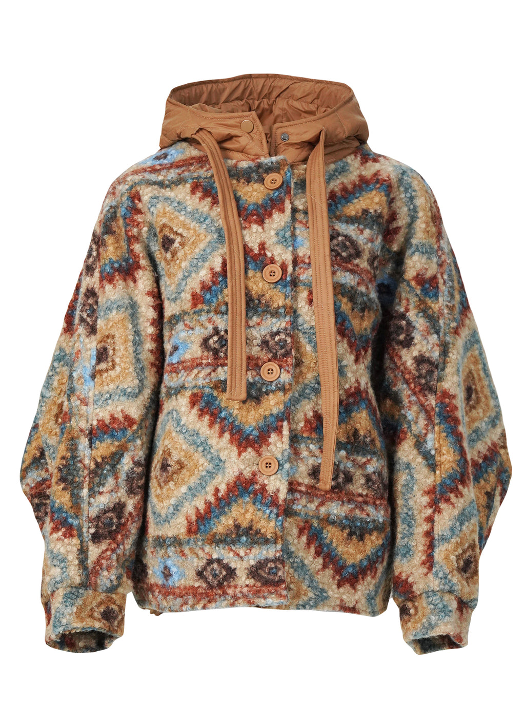 Lässiger Oversize-Mantel mit Reverskragen für Herbst & Winter, erhältlich in Karo-, Blumen- und Unifarben, Einheitsgröße
