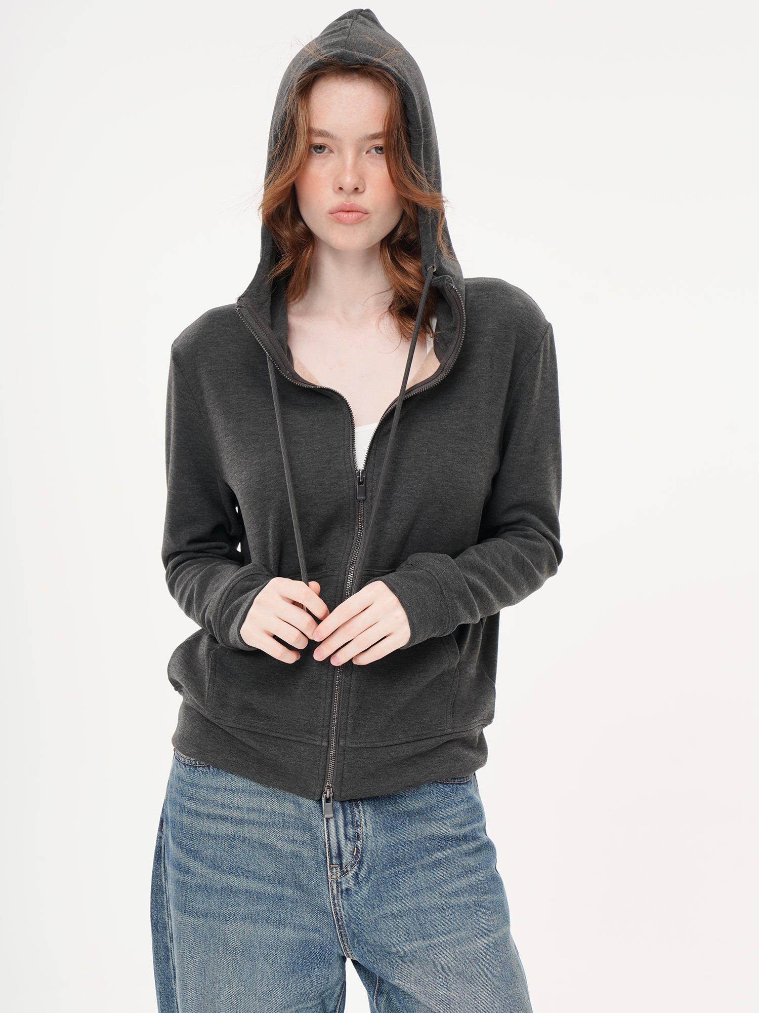 Premium Soft-Touch Washable Hooded Jacket - Autumn Collection