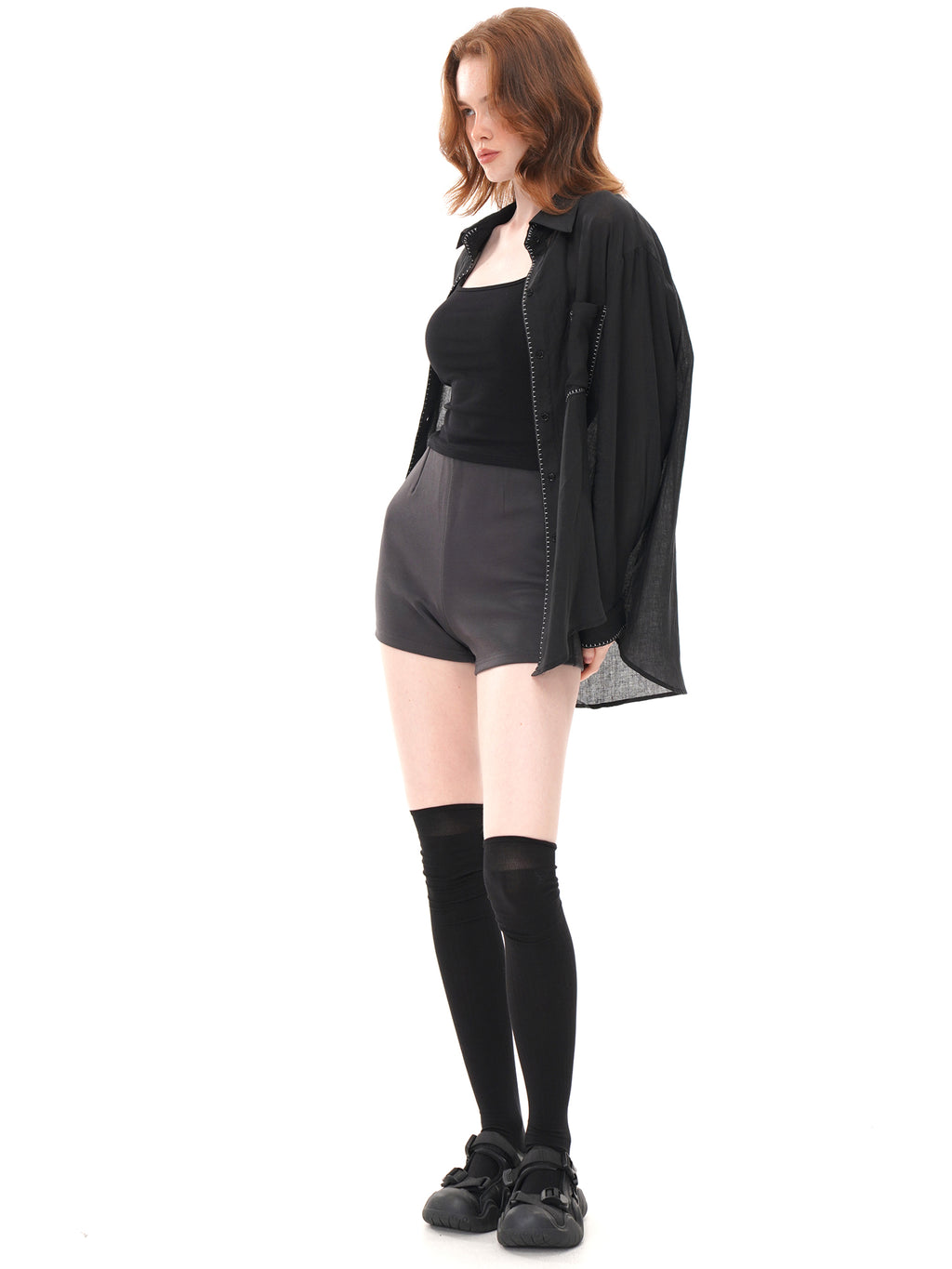 Breathable Ramie Lyocell Loose Shirt