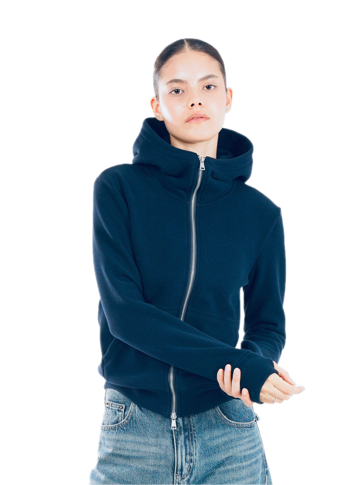 Casual Hooded Fleece-Lined Jacket