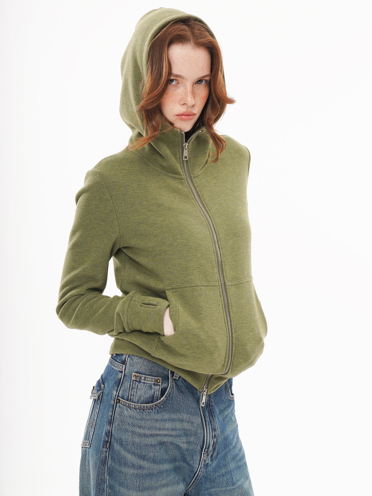 Casual Hooded Fleece-Lined Jacket