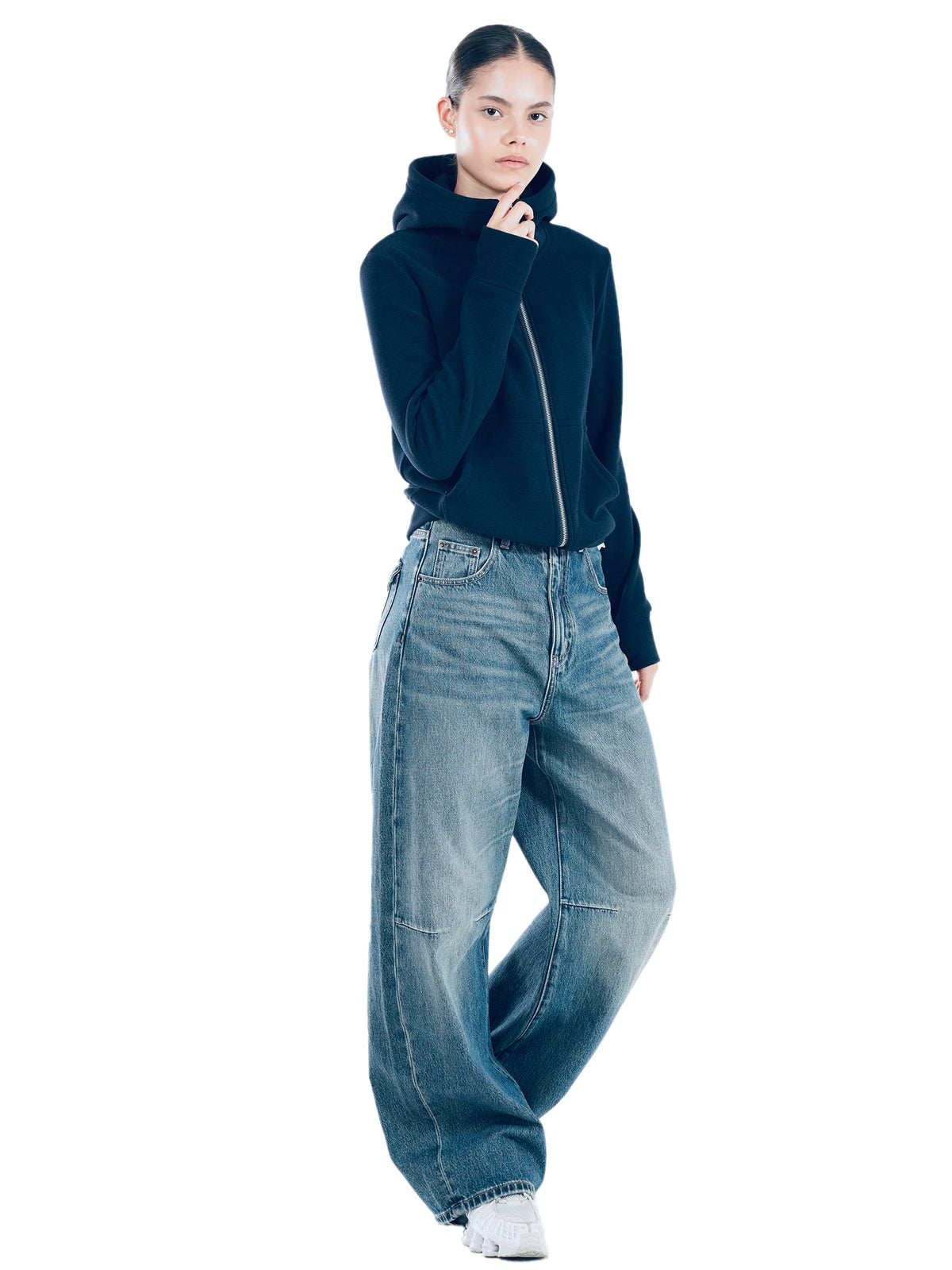 Casual Hooded Fleece-Lined Jacket