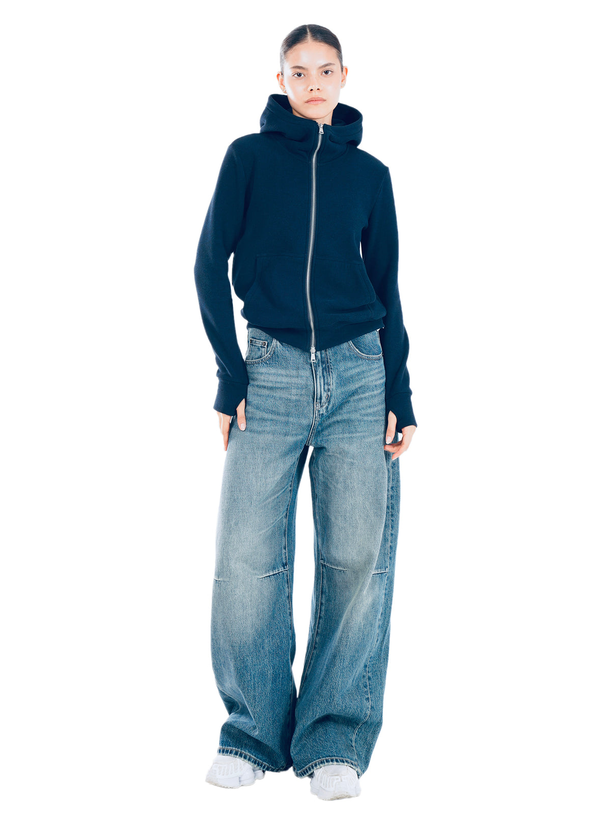 Casual Hooded Fleece-Lined Jacket