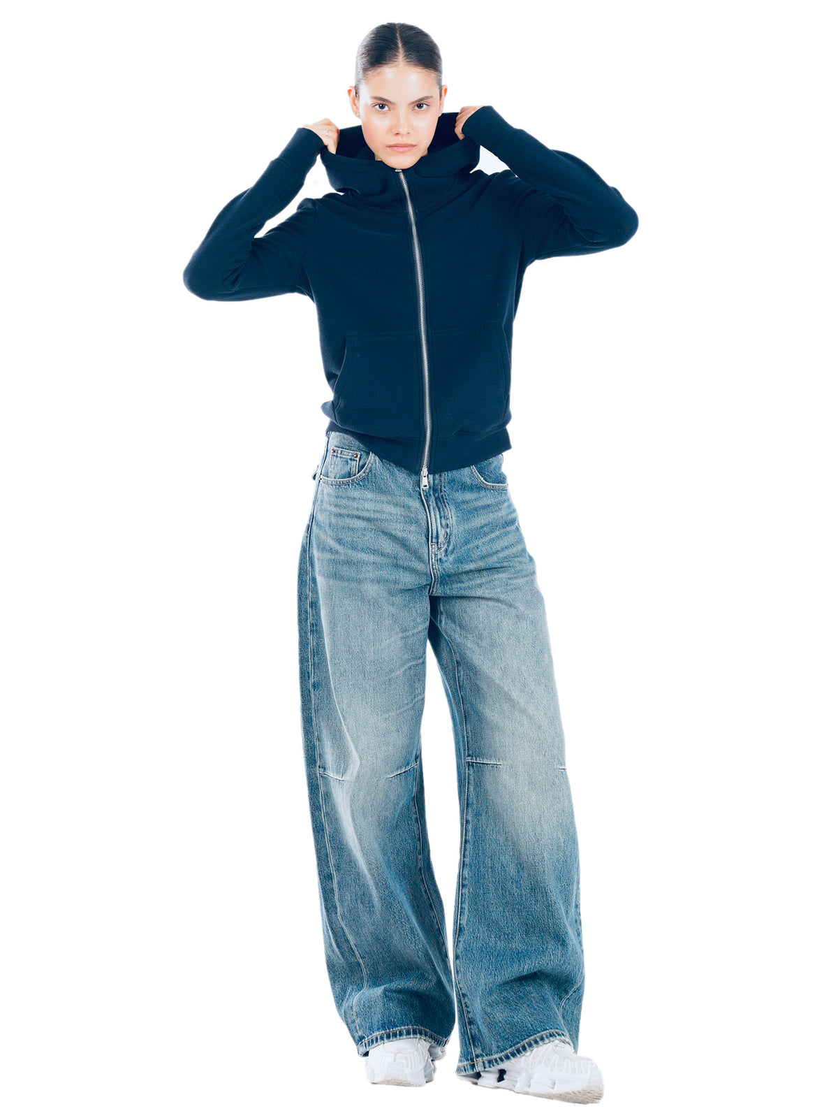 Casual Hooded Fleece-Lined Jacket