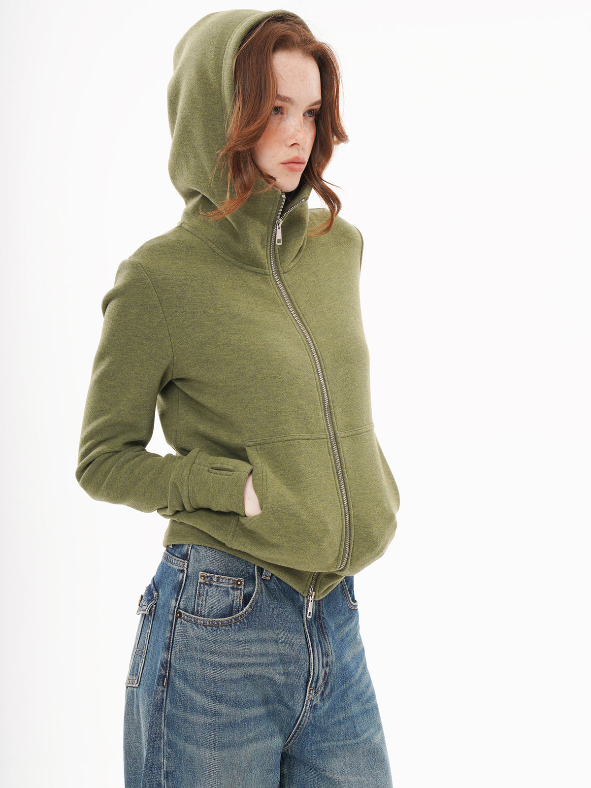 Casual Hooded Fleece-Lined Jacket