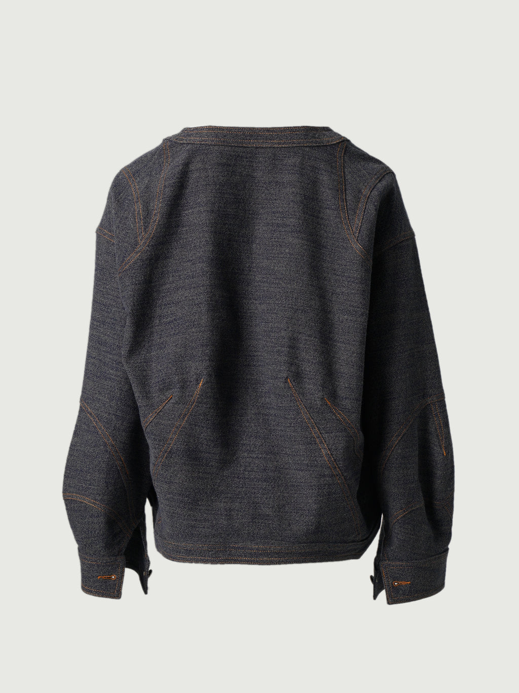 Women's Fashion Loose Cardigan Jacket - Blue