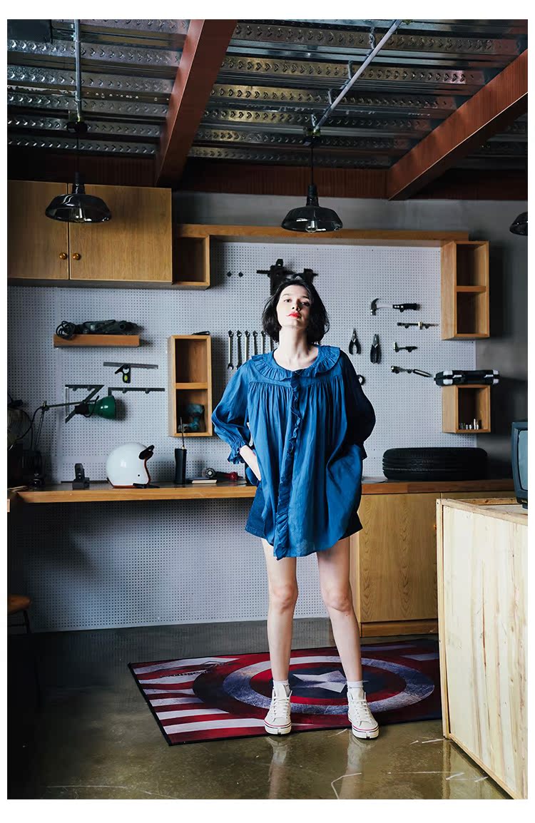 Ruffled Pleated Linen Top with Unique Design for Women, Doll Shirt, Sun Protection Shirt for Women Summer Style with a Western Touch