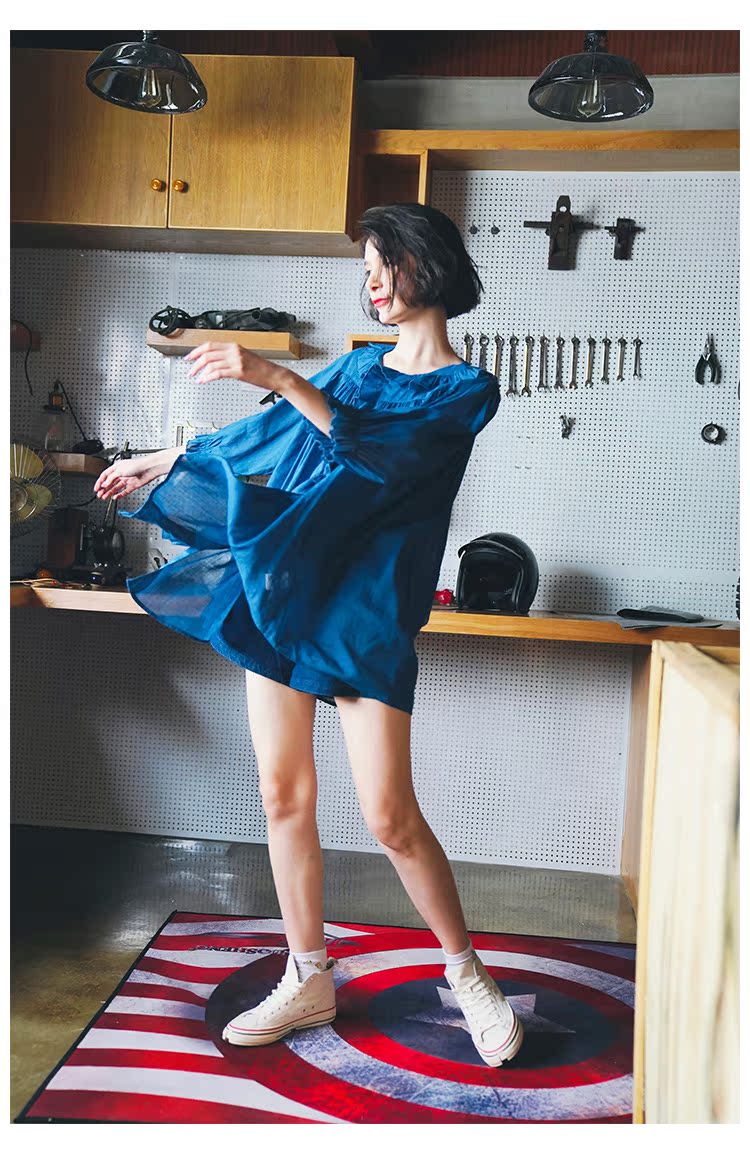 Ruffled Pleated Linen Top with Unique Design for Women, Doll Shirt, Sun Protection Shirt for Women Summer Style with a Western Touch