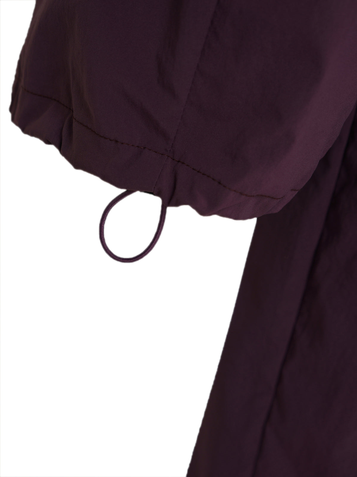 High-Waist Parachute Wide-Leg Pants - Purple