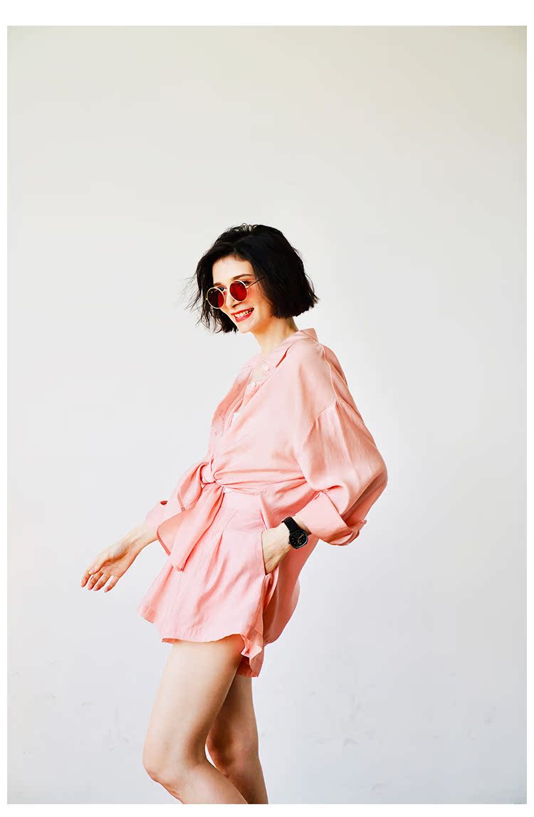 Tencel Sunscreen Casual Suit for Women Trendy Brand Fashion Casual Suit for Women Personality Trendy Slimming Stylish Suit