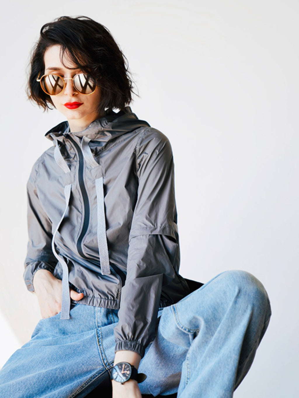 Heavy Industry Design Long Sleeve Sunscreen Clothes for Women Summer New Short and Thin Jackets for Women Air Conditioning Shirts