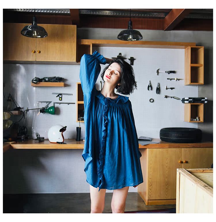 Ruffled Pleated Linen Top with Unique Design for Women, Doll Shirt, Sun Protection Shirt for Women Summer Style with a Western Touch